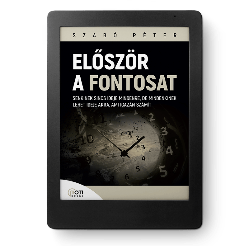 (eKönyv) Szabó Péter - Először a fontosat